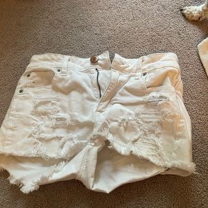 White American eagle Jean shorts size 2